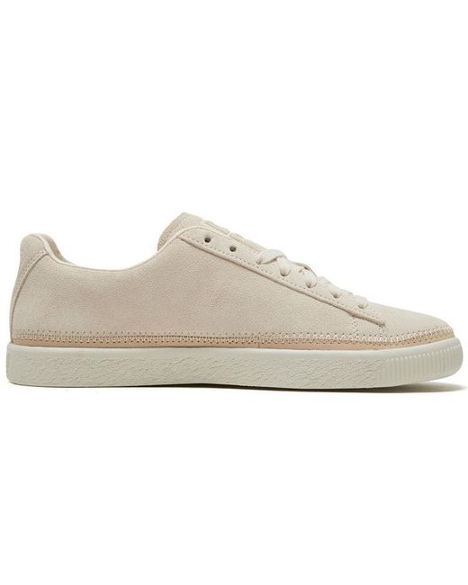 PUMA White Suede Trim Prm Smoke for men