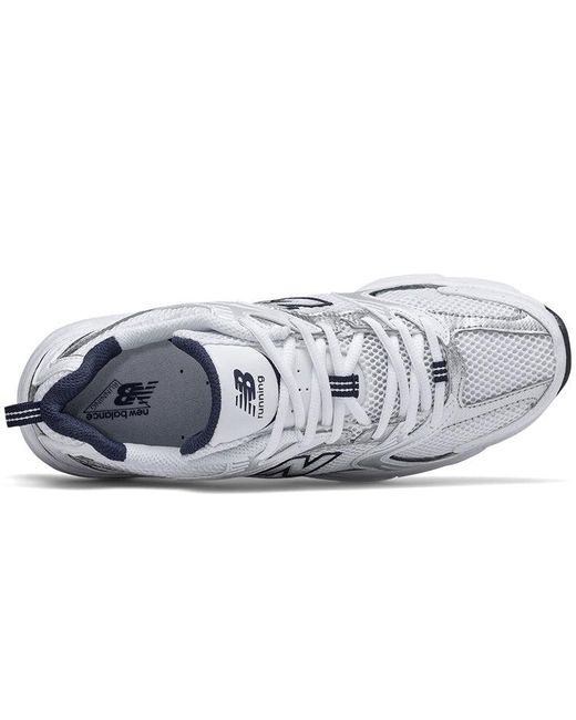 New Balance White 530 Natural' for men