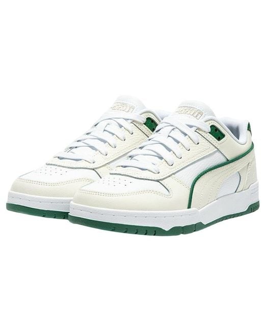 PUMA White Rbd Game Low 'Ivory' for men