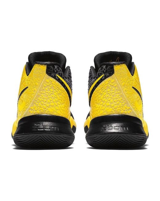 Nike Yellow Kyrie 3 Mm "Mamba Mentality" Shoes for men