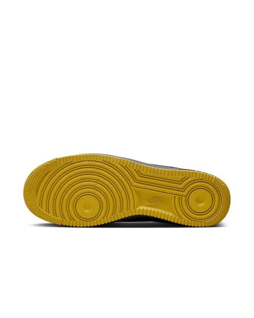 Nike Black Air Force 1 Low 'Medium Ash' for men