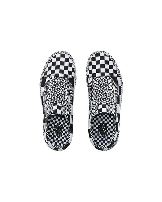 Vans White Old Skool 'All Over Checkerboard' for men