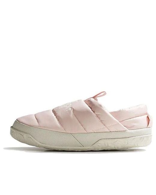 The North Face Pink (Wmns) Nuptse Mules Moss'