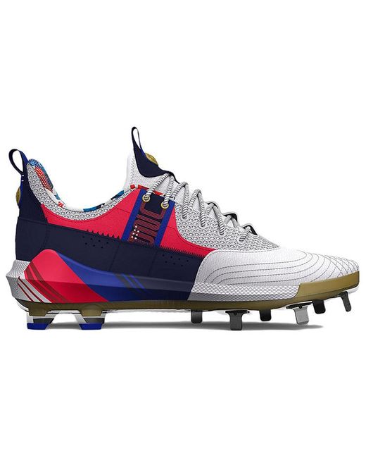 Under Armour Blue Harper 7 Low St 'Usa' for men