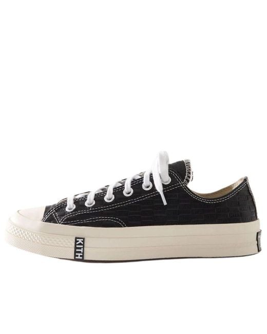 Converse Black X Kith Chuck Taylor All Star 70 Ox 'Monogram' for men