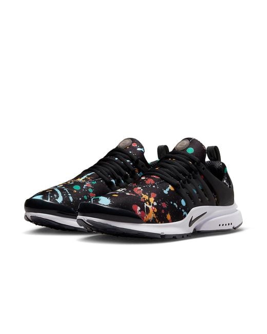 Nike Black Air Presto 'Paint Splatter' for men