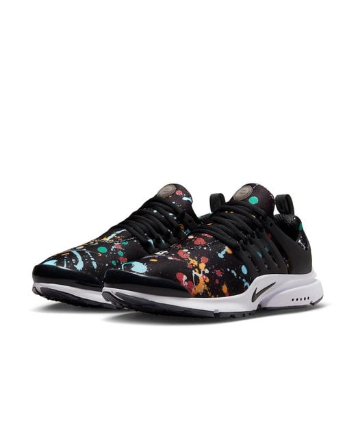 Nike Black Air Presto 'Paint Splatter' for men