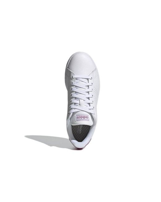 Adidas White (Wmns) Advantage Cherry Metallic'