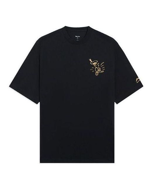 Li-ning Black X Disney Graphic T-shirt for men