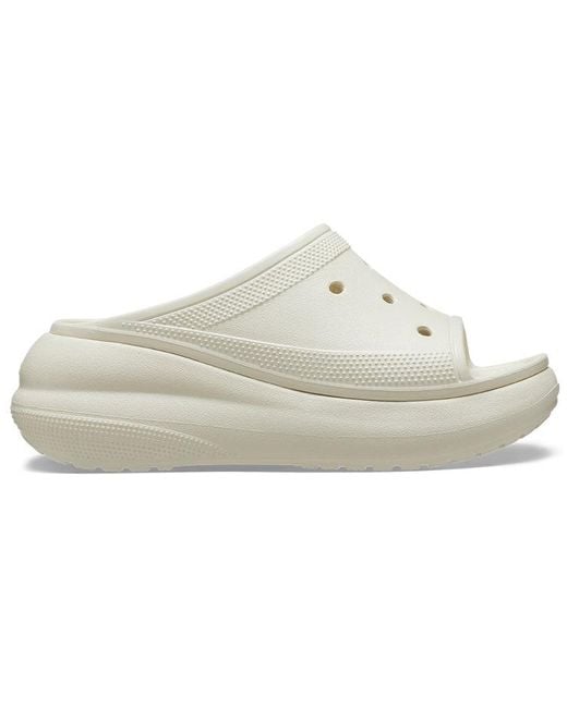 CROCSTM White Crush Slide 'Bone' for men