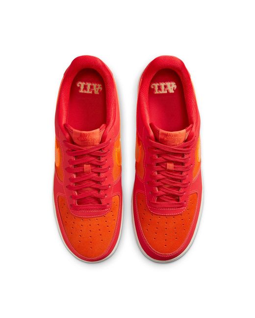 Nike Red Air Force 1 Low for men