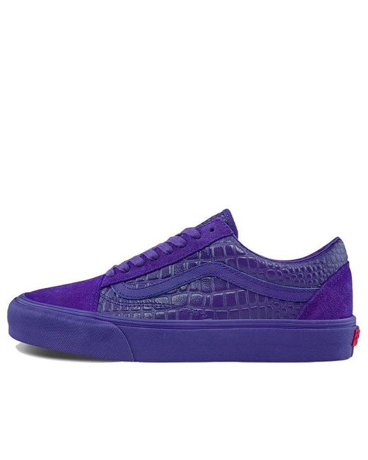 Purple 2025 blue vans