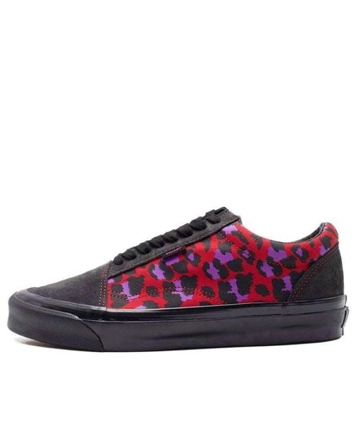 Vans Red Stray Rats X Vault Ua Old Skool Ns Og Lx 'Raven Racing' for men
