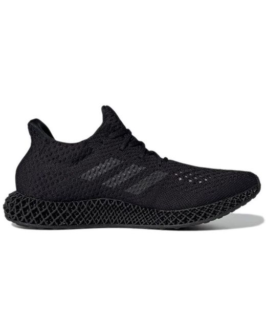 Adidas Black Futurecraft 4D Carbon' for men