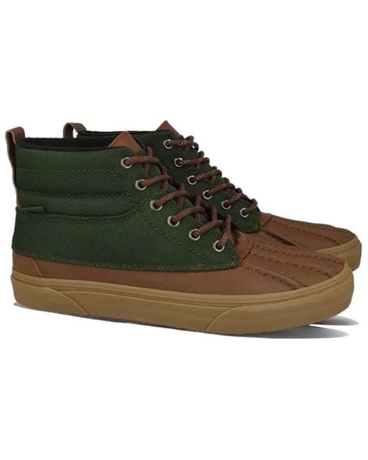Vans Black Sk8-Hi Del Pato Mte 'Kombu Tortoise Shell' for men