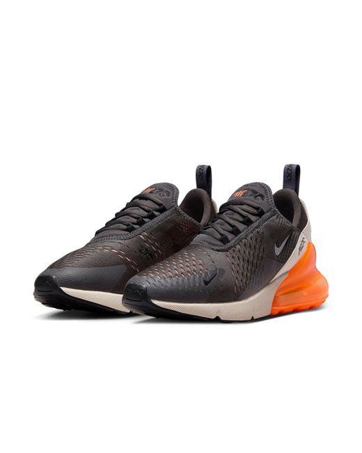 Nike Orange Air Max 270 'Thunder Total' for men