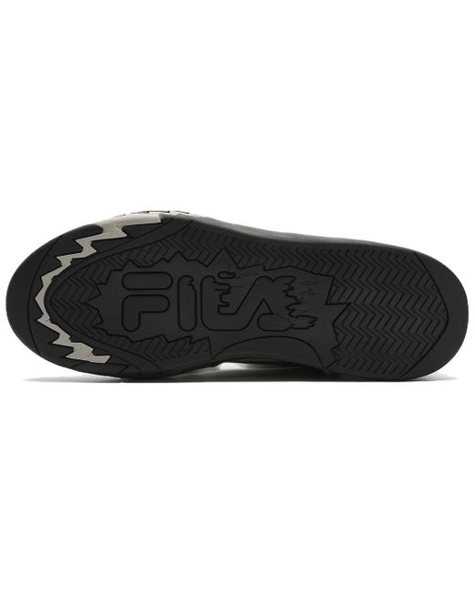 Fila Black Desperado Low Top Shoes for men