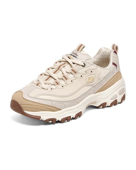 Skechers White (Wmns) Sport D'Lites 1.0