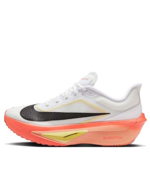 Nike White Zoom Fly 6 Magic Ember' for men