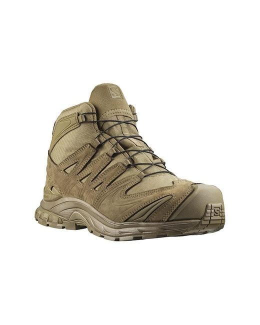 Salomon Brown Xa Forces Mid Gore-Tex 'Sand' for men