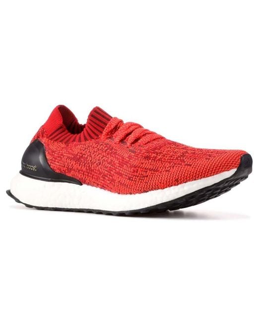 Adidas Red Ultraboost Uncaged 'Solar' for men