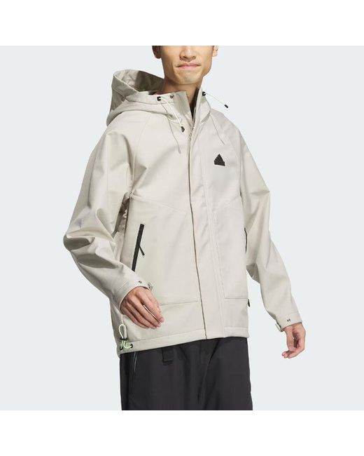 Adidas Gray City Escape Jacket Asia Sizing for men