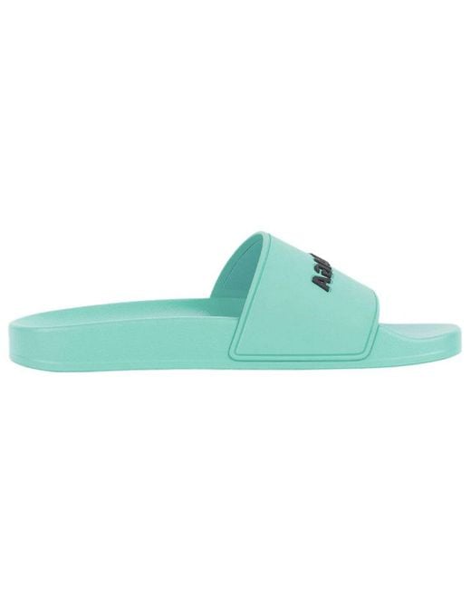 Balenciaga Green (Wmns) Pool Slides 'Mint'
