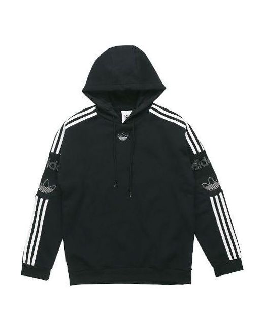 Adidas Black Originals Ts Trf Hoody Sports for men