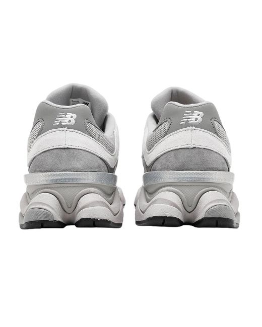 New Balance White 9060 'Concrete' for men
