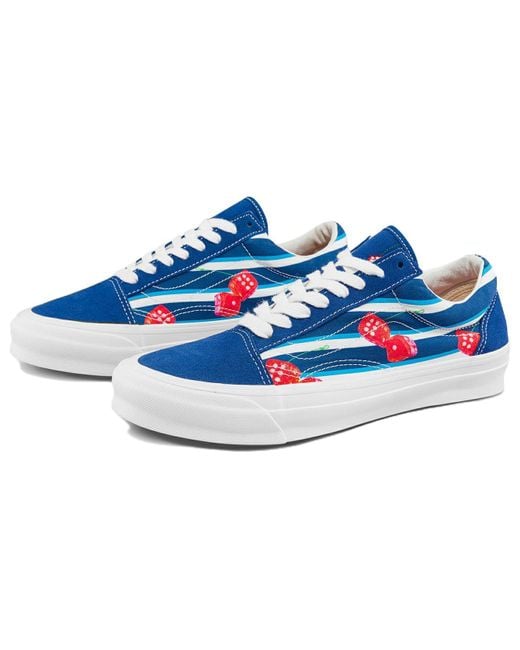 Vans Blue Og Old Skool Lx 'Snake Eyes for men
