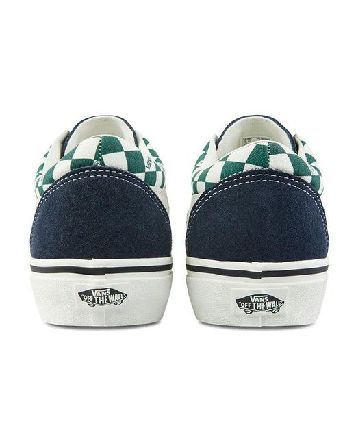 Vans Blue Bold Ni Checkerboard for men