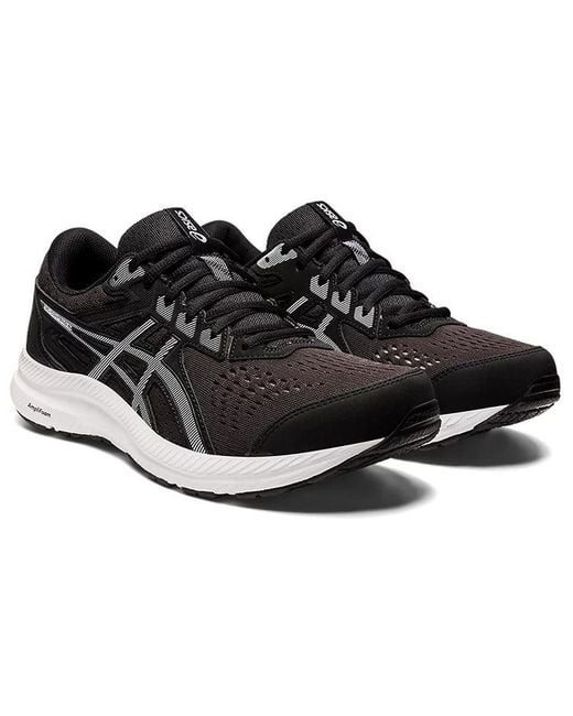 Asics Black Gel-Contend 8 4E Wide for men