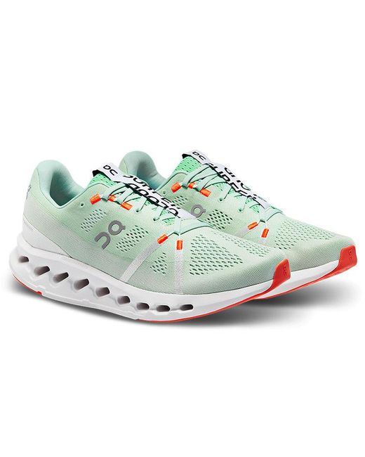 On Shoes White Cloudsurfer 'Creek' for men