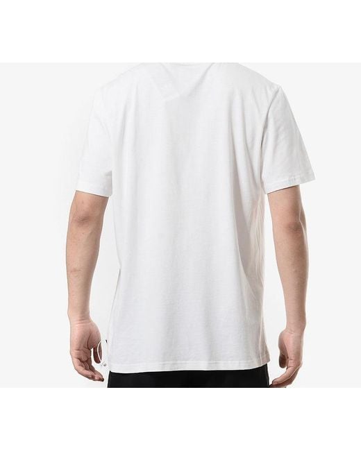 Adidas White Originals Shmoo Warp Cartoon Character Short Sleeve for men