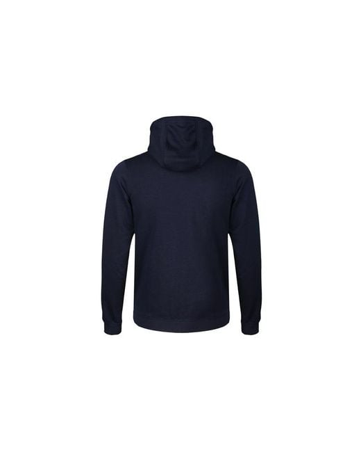 Nike Blue Knit Hooded Casual Sports Jacket for men