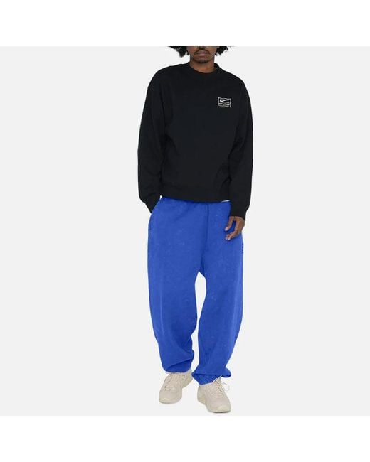 Nike Blue Wah Crew Feece X Tuy (aia Izing) 'back' for men