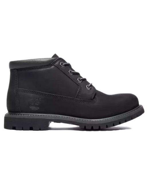 Timberland Black (Wmns) Nellie Waterproof Chukka Boot Nubuck'
