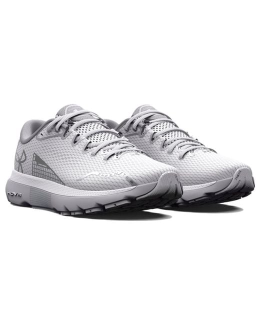 Under Armour Gray Hovr Infinite 5 Running Shoes