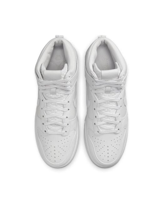 Nike White Dunk High Premium 'Pick-Up' for men