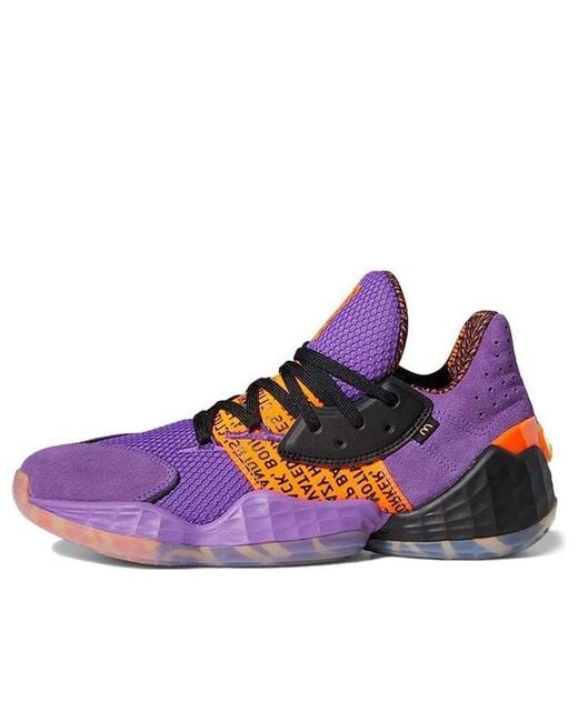 Adidas Purple Harden Vol. 4 Gca "mcdonalds" Shoes for men