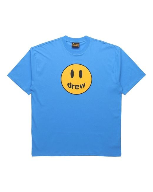 Drew House Blue Mascot T-Shirt 'Sky' for men
