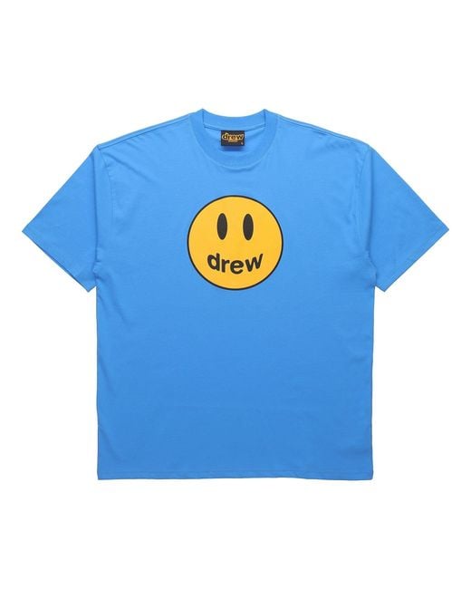Drew House Blue Mascot T-Shirt 'Sky' for men
