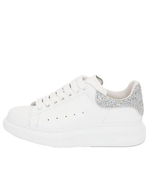 McQueen White (Wmns) Oversized Sneaker Holo'