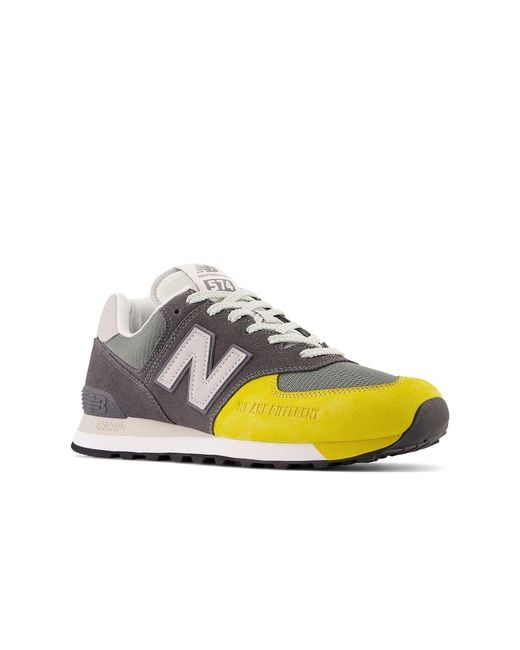 New Balance Yellow 574 X The Apartment for men