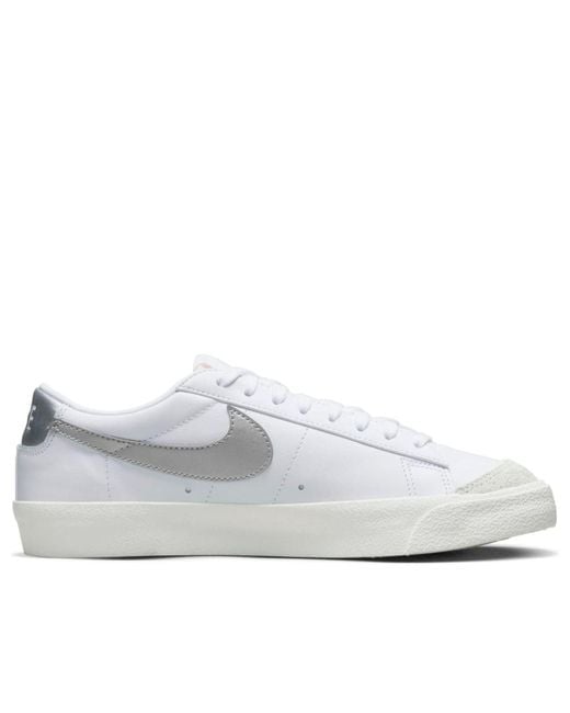 Nike White (Wmns) Blazer Low '77 Metallic'