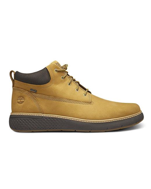 Timberland Brown Cross Mark Chukka Gore-Tex Gtx Boots 'Wheat' for men