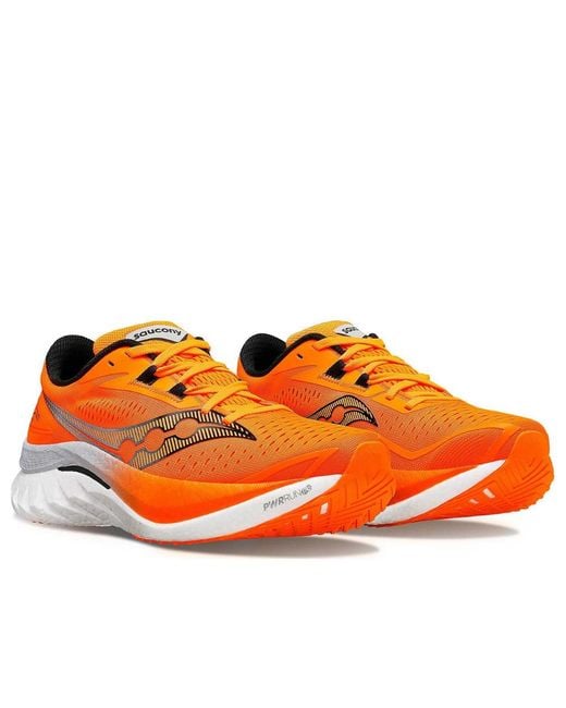 Saucony Orange Endorphin Speed 4 Running Shoes for men