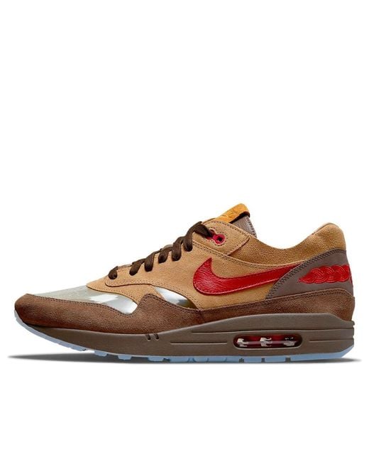 Nike Brown X Clot Air Max 1 'Kiss Of Death Cha' for men