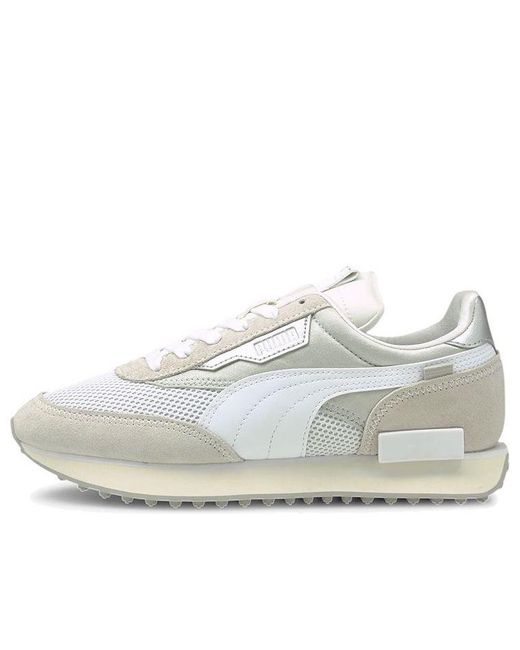 PUMA White (Wmns) Future Rider 'Chrome Vaporous'