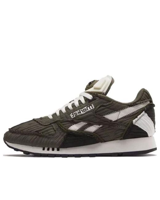 Reebok Black Market X Classic Leather Pump 'Army' for men